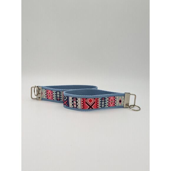 Aztec Keychain Wristlet Fabric Key FOB Gift Diamond Tribal XO‎ Western Cowboy - Picture 9 of 9